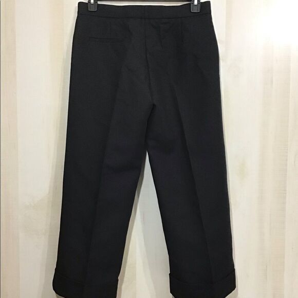 Sandro Paris Aresky Cuffed Culottes SZ 40 (US L) - Picture 3 of 8